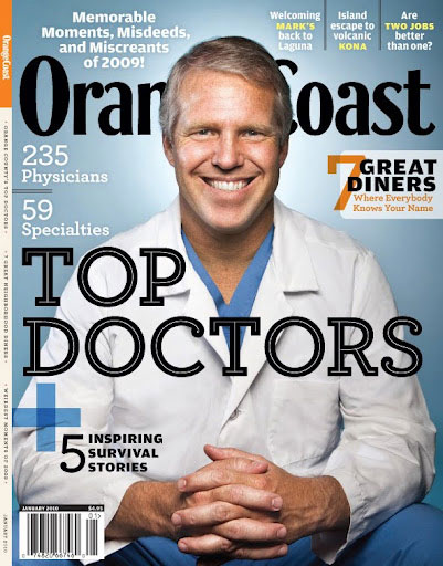 Top Doctors MAgazine Cover Photographer Orange County CA